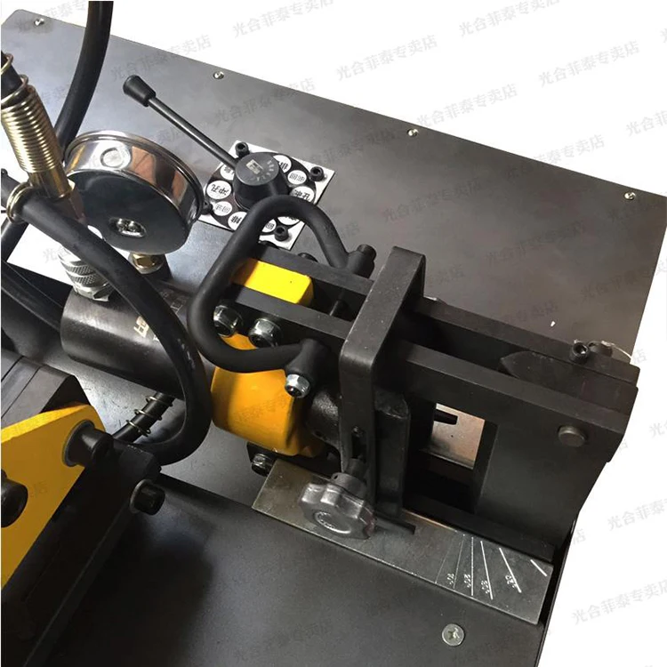 
VHB-200 Multifunction Busbar Processor cutting bending punching 3-in-1 Hydraulic Busbar Processing Machine 