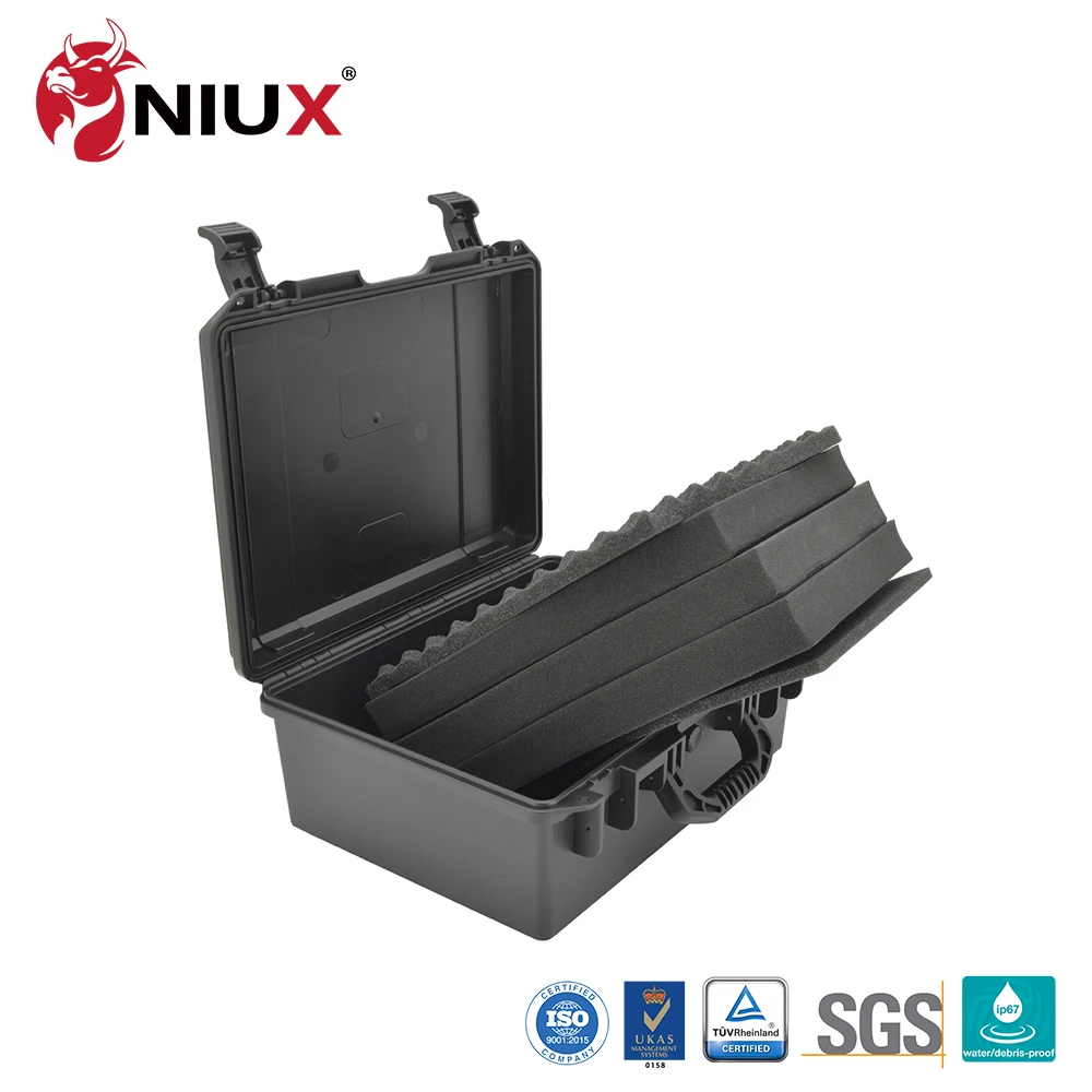 Cases For Small Beauty Accessories Gun Hard Waterproof Abs Plastic Case With Gas Strut Household Tool Set