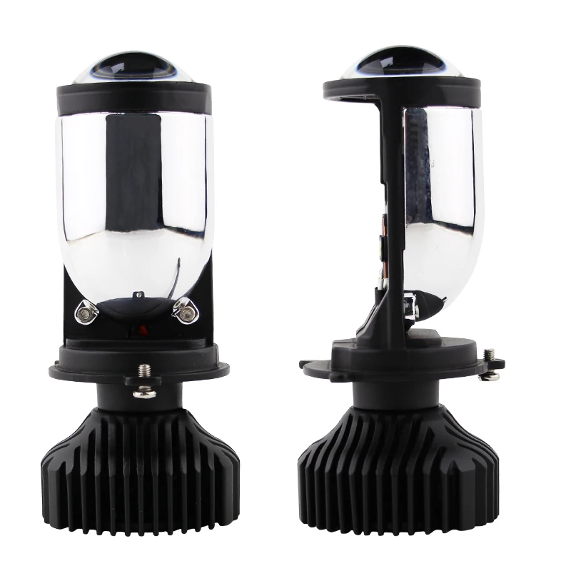 2019 New CSP Chips Y6D H4 LED Light Dual Lens 50W 8000LM 6000K White Super Brightness Motorcycle H4 LED Head Lamp With Fan