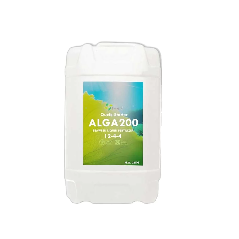 Dora Alga200 Liquid NPK Fertilizer 12-4-4 with Humic Acid and Seaweed Extract for Corn