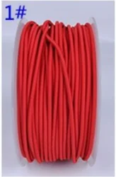 2mm Garment Accessories Latex Cord Elastic String Round Rope Round Elastic Cord