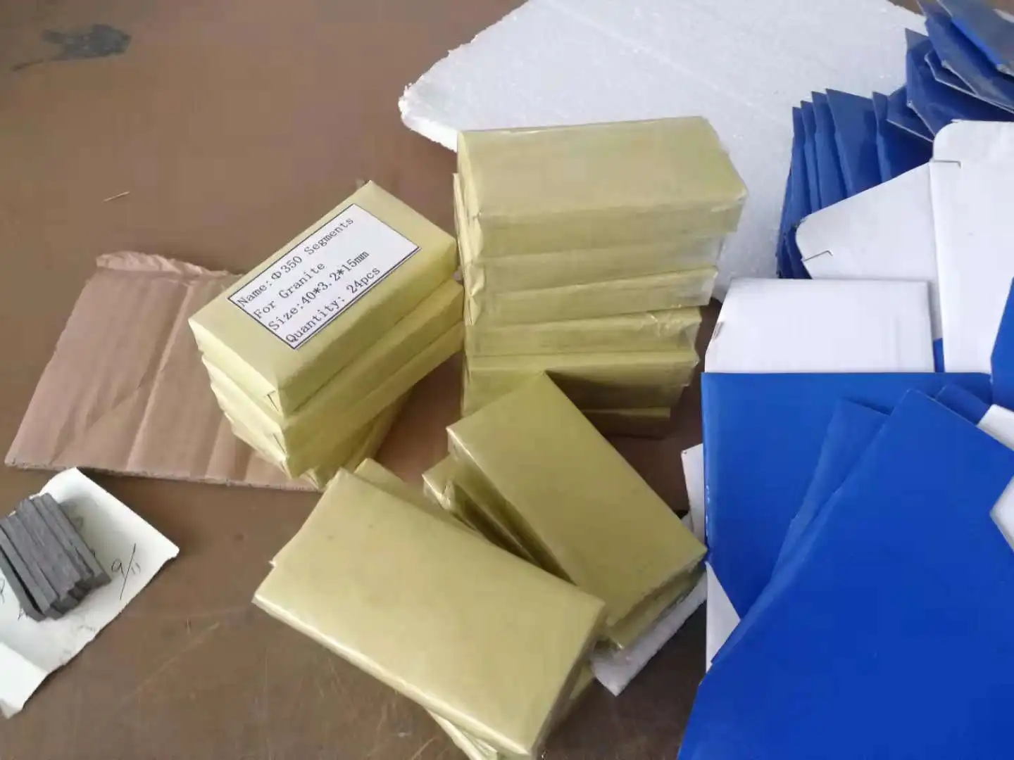 400mm Diamond blade segments for cutting granite