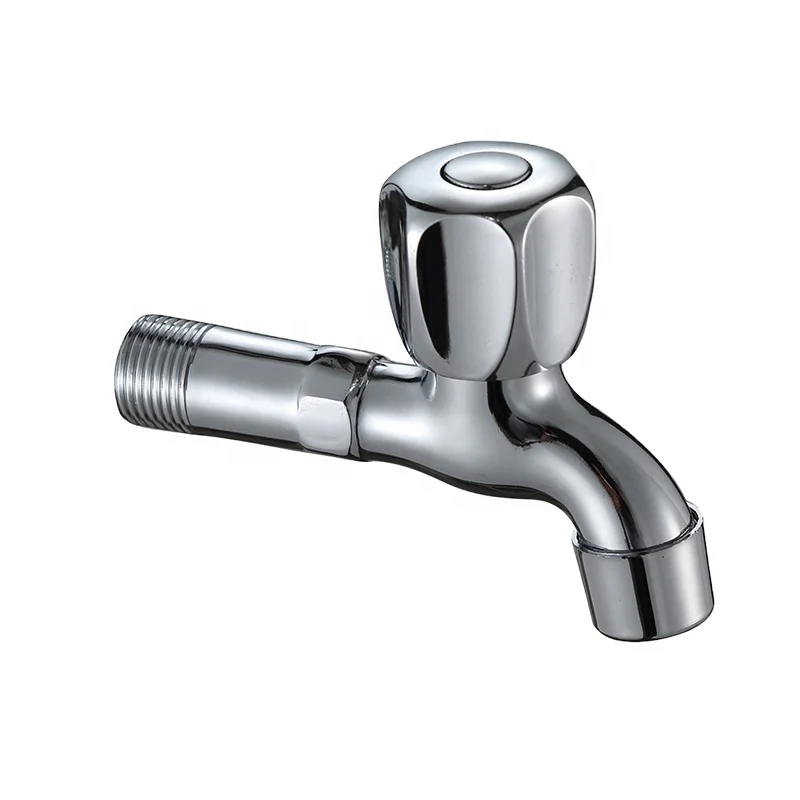 Wall Mounted Brass Garden Pillar Water Tap Flexible Water