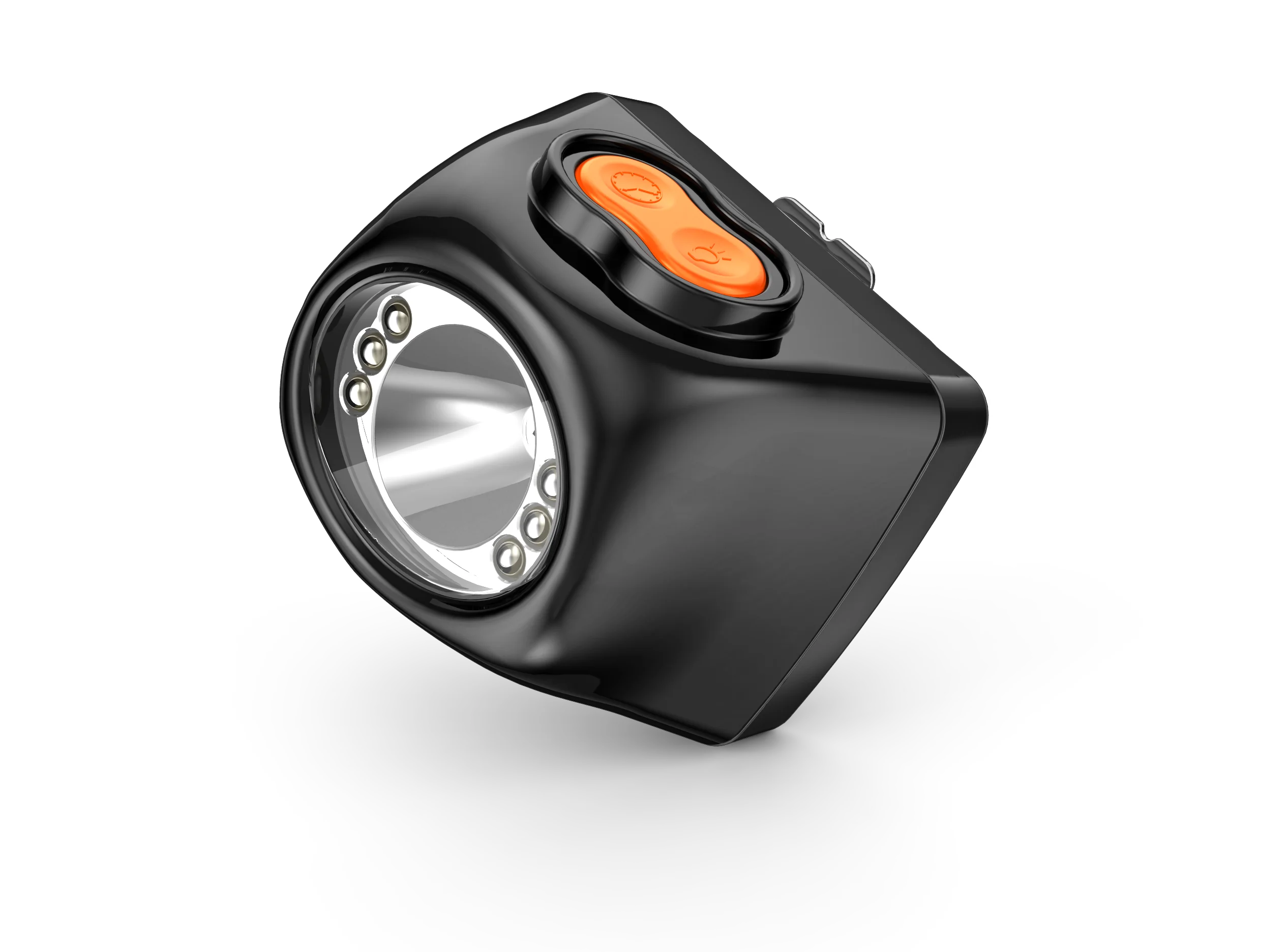 Powerful head lamp miner headlight led light odm oem kl4.5lm headlamp helmet light miner cap lamp