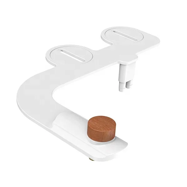 Aimaizoon Best Seller Premium Quality Ultra Slim Design Manual Toilet Bidet Cold water only with dual nozzle E009