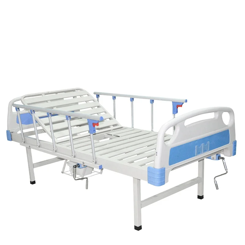 One Crank Hospital Bed, single Function Hospital bed Good Price