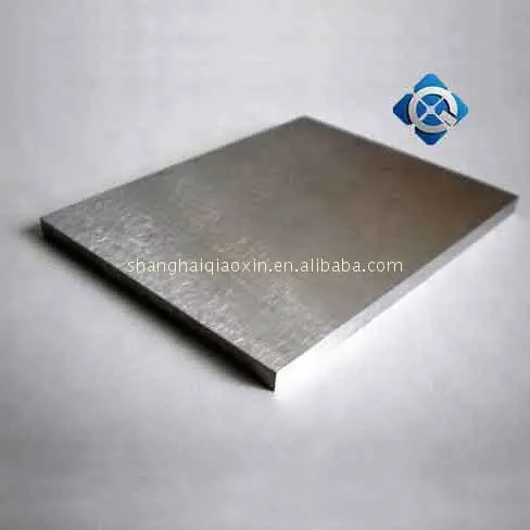QX high quality molybdenum hard sheet /plate  tzm  mo1 mo2  for sale