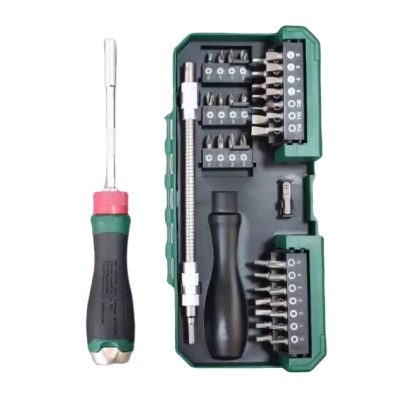 High Quality Electronics Repair Tool Set 43PCS Precision Ratchet Screwdriver Bits Set with Handle