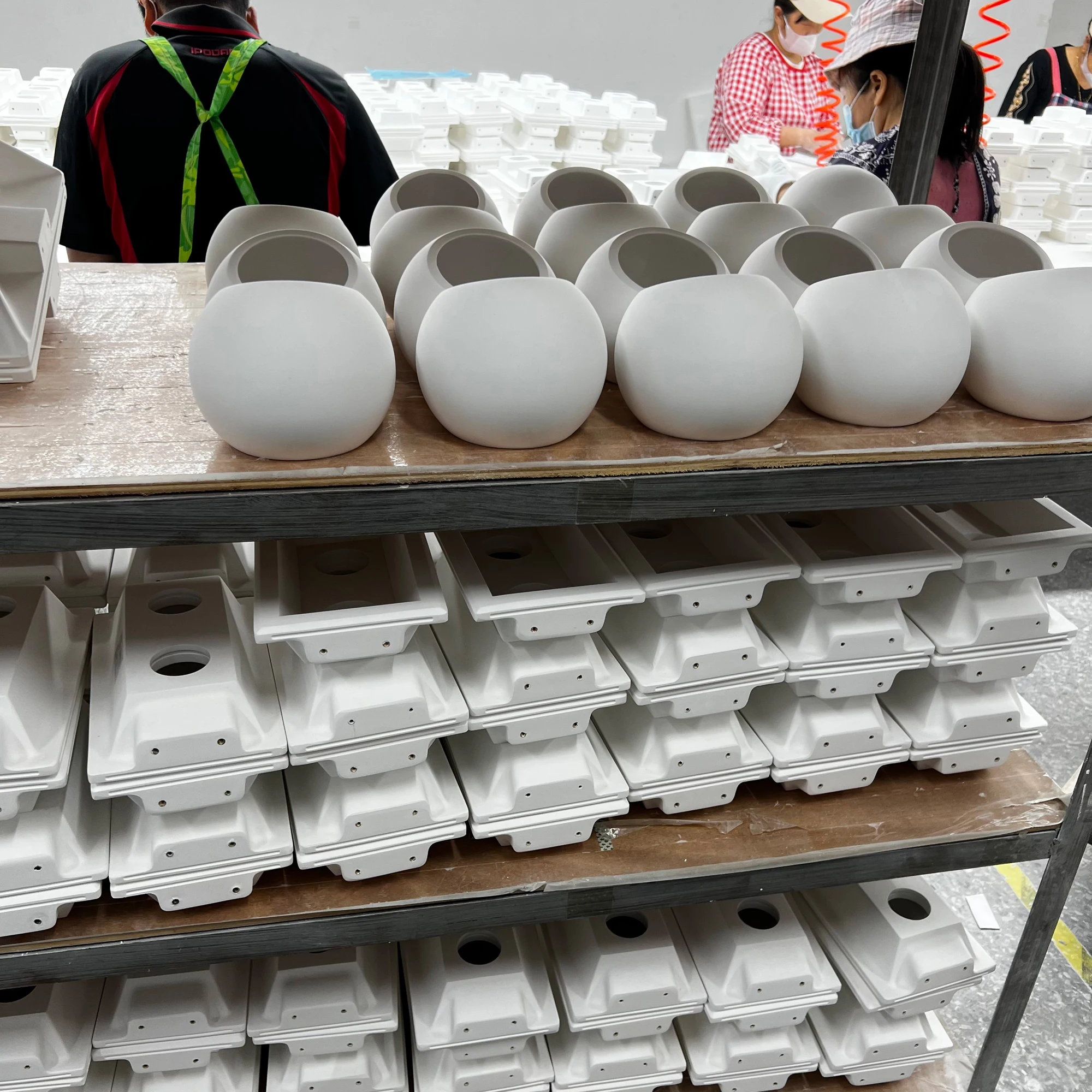 7W 10W Gypsum Led Lights Square Gypsum Trimless Recessed Led Ceiling Light Downlight Ceiling Recess Mounted Plaster Lamp