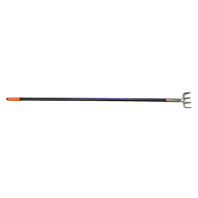 Professional Durable Forged 4 Prong Garden Fork Hoe Cultivator with Long Steel Handle
