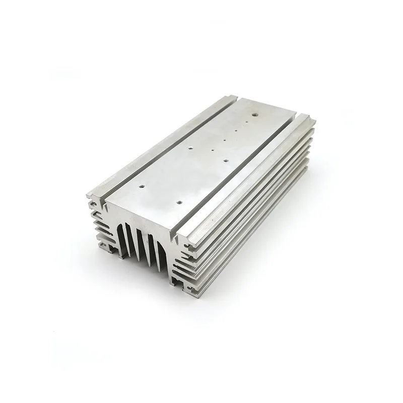 Custom CNC Parts Pure Oxide Aluminium Heatsink Shell for Solar Power energy storage heat sink