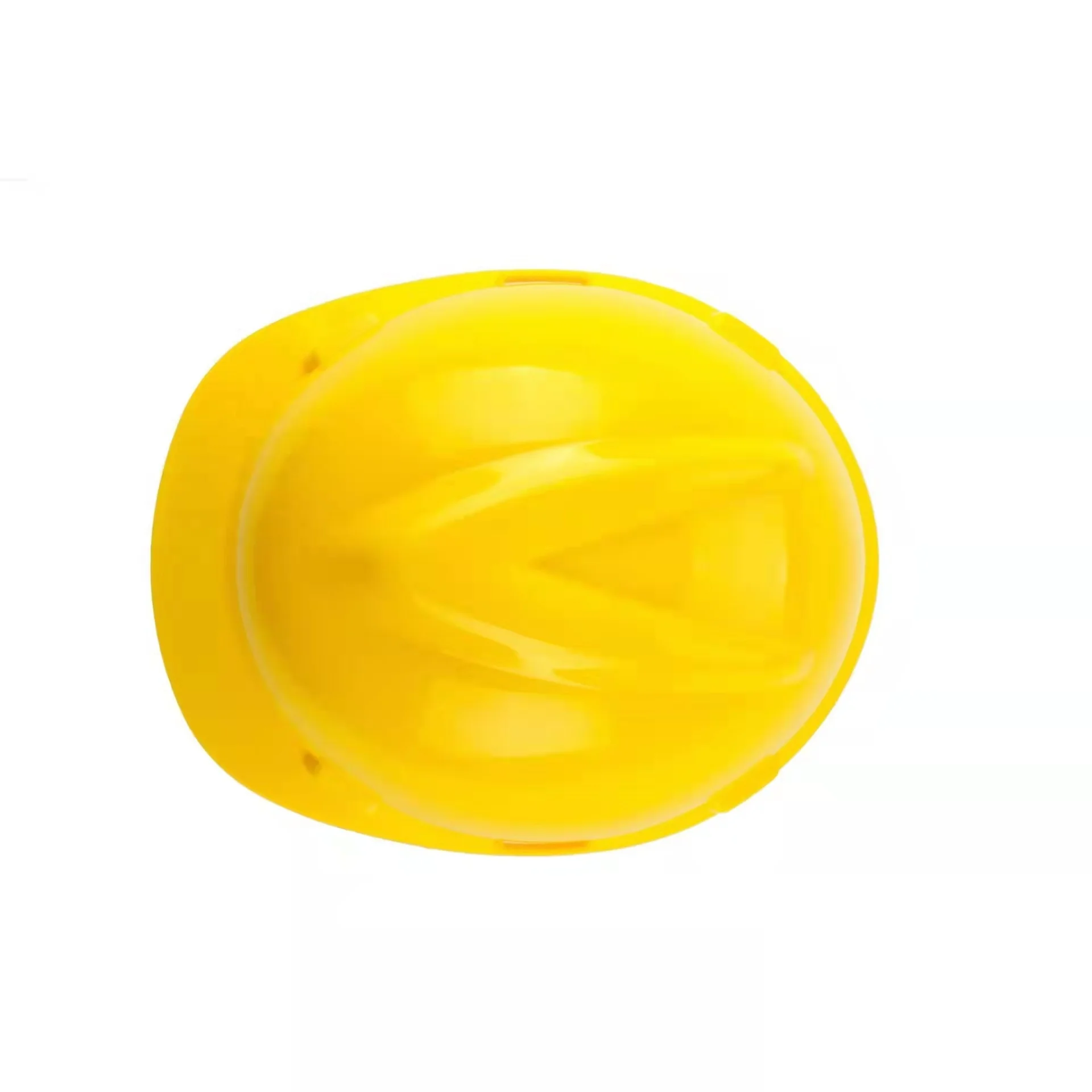 GuardRite brand 4 points HDPE/ABS V type EN397 safety helmet with chip strip