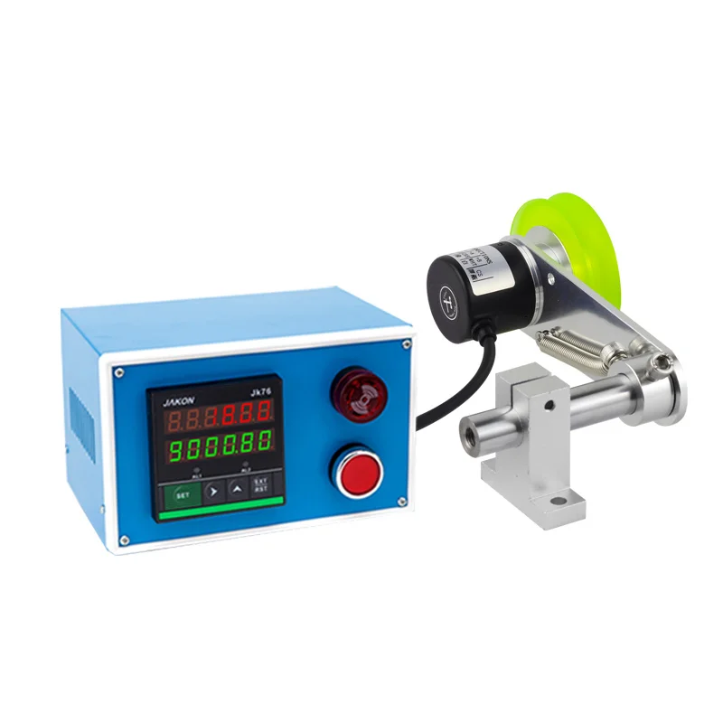 6 digit cable length measuring device digital counter meter with 2 sets of relays