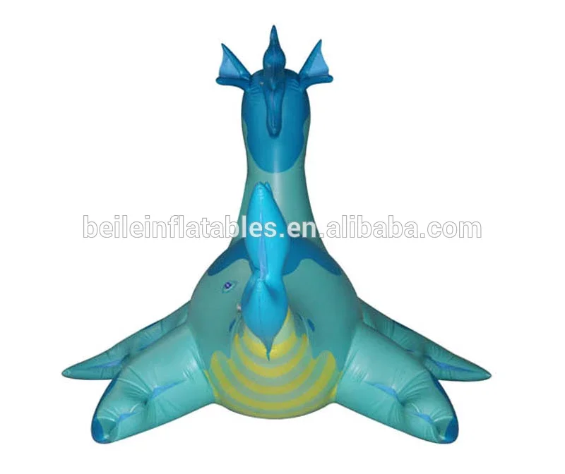 
Advertising blue inflatable sea dragon inflatable nessie inflatable water toys 