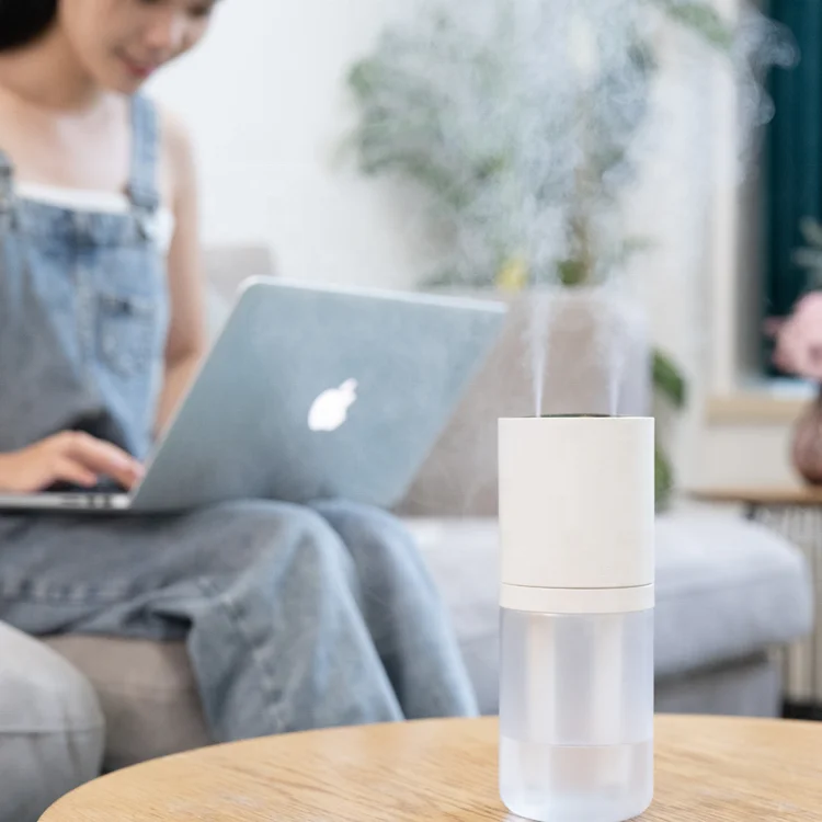 S07 hot sale USB charging mist night light humidifier 450ml large spray car home air dual spray humidifier