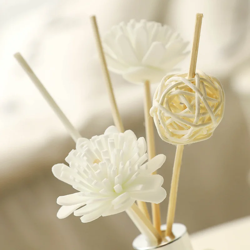 Wholesale New Design Aroma Custom Glass Bottle Home Room Scent Fragrance Reed Diffuser Gift Set