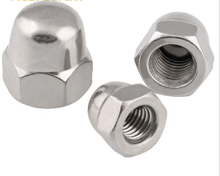 Best price stainless steel decorative hex hexagon dome bolt nut protective m12 cap nut m4 m6