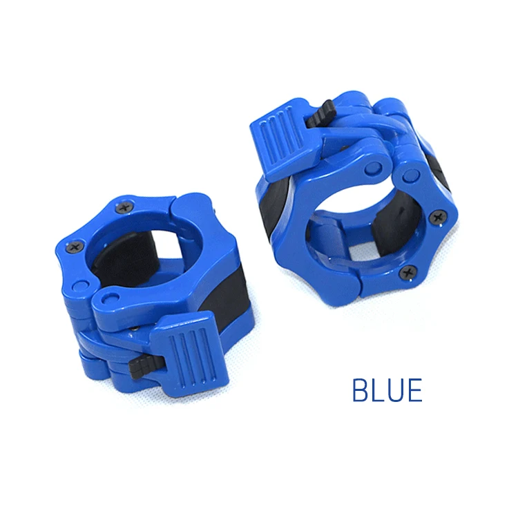 
Manufacturer weight lifting plastic barbell bar collar Barbell Collar Clamps 