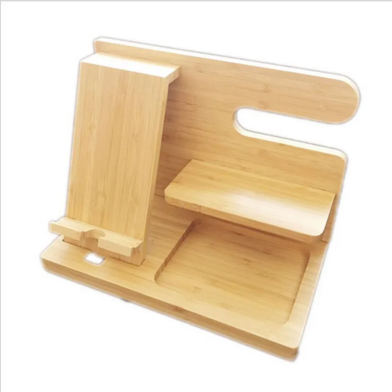 Wooden Bamboo Drawer Desk Other Office Supplies Organizer
