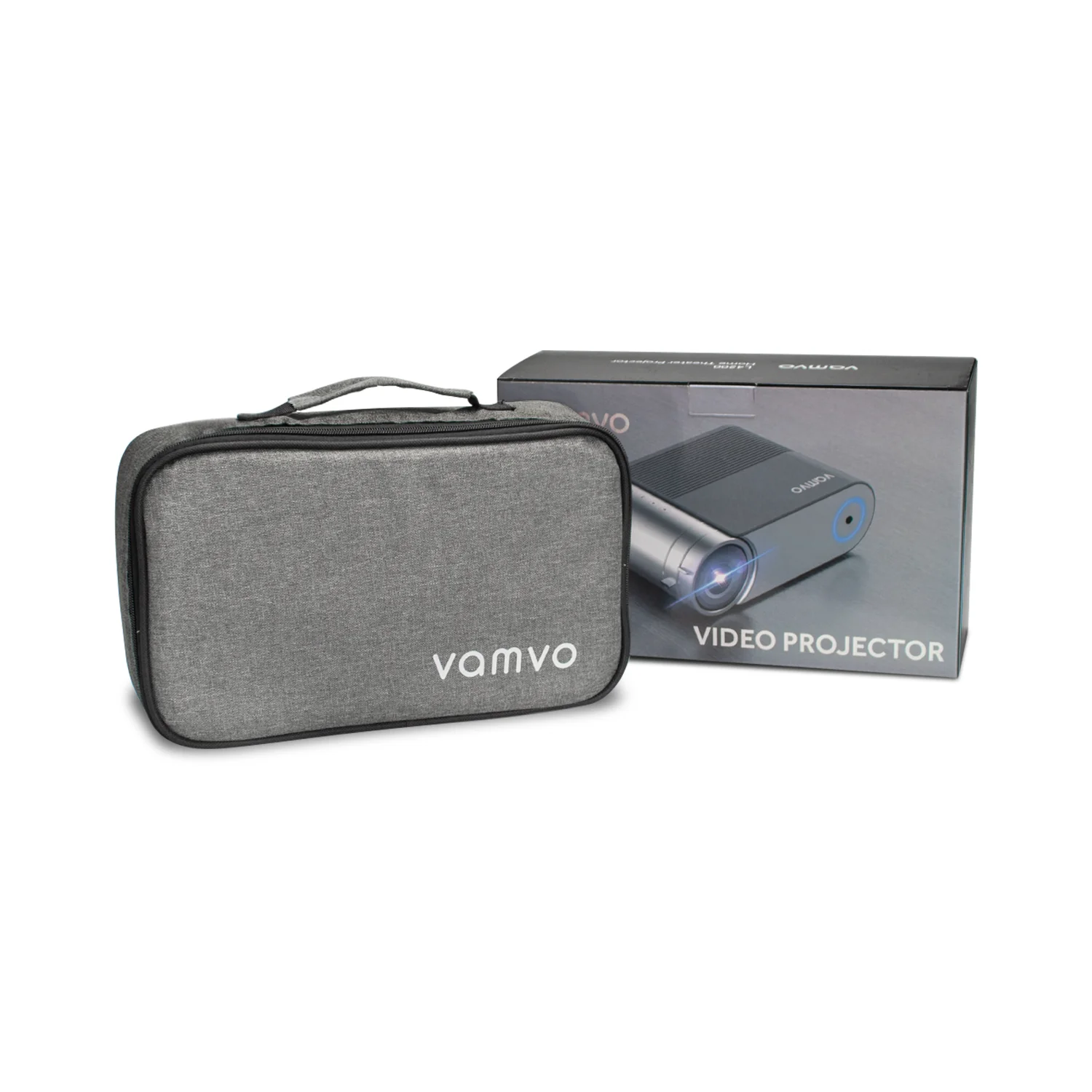 New arrival hd portable vamvo mini 5000 lumens led projector 1080p 4k wifi android