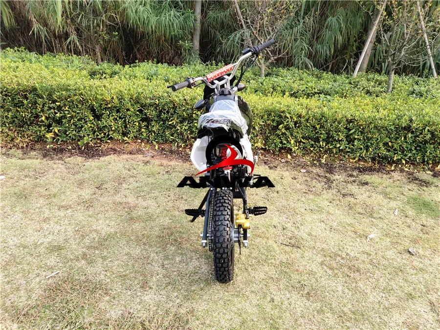 2 Wheels 4 Stroke 125cc Manual Clutch Kick Starting Cross Pit Bike