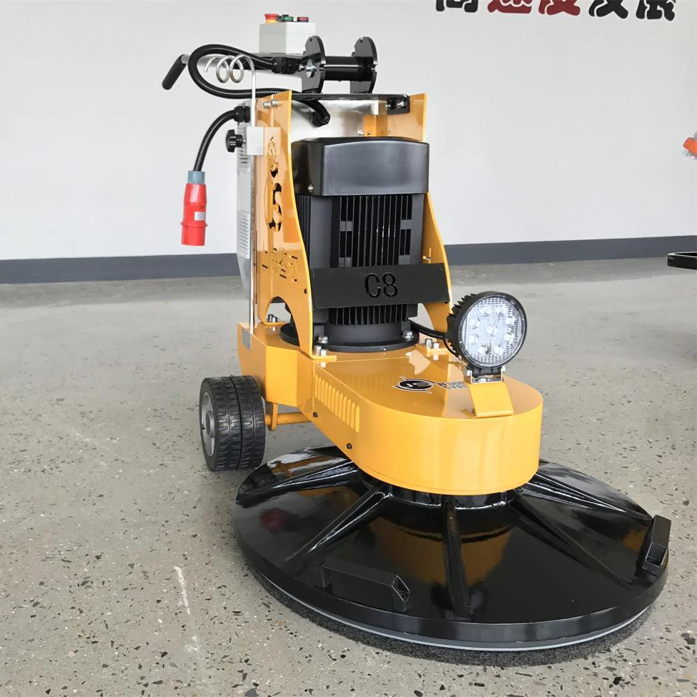 C8 Easy operating high efficiency manual terrazzo and marble floor polisher best selling