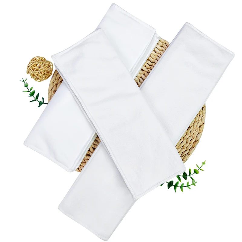 breathable muslin prefold hibrid biodegradable cloth diaper changing inserts