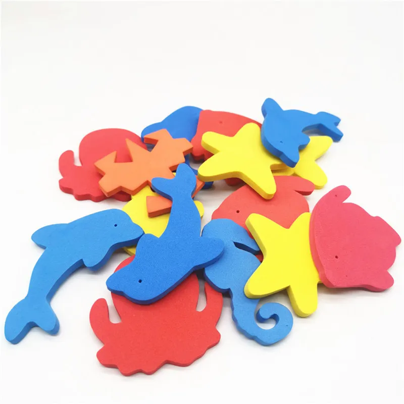 
Factory custom size shaped eva foam die cut sponge foam pad and toys products 