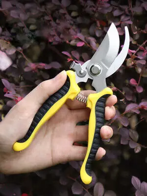 SUNSHINE Stainless Steel Multi-Purpose Garden Pruning Shears with High Hardness and Sharp Blades for Fruit Flowers and Trees
