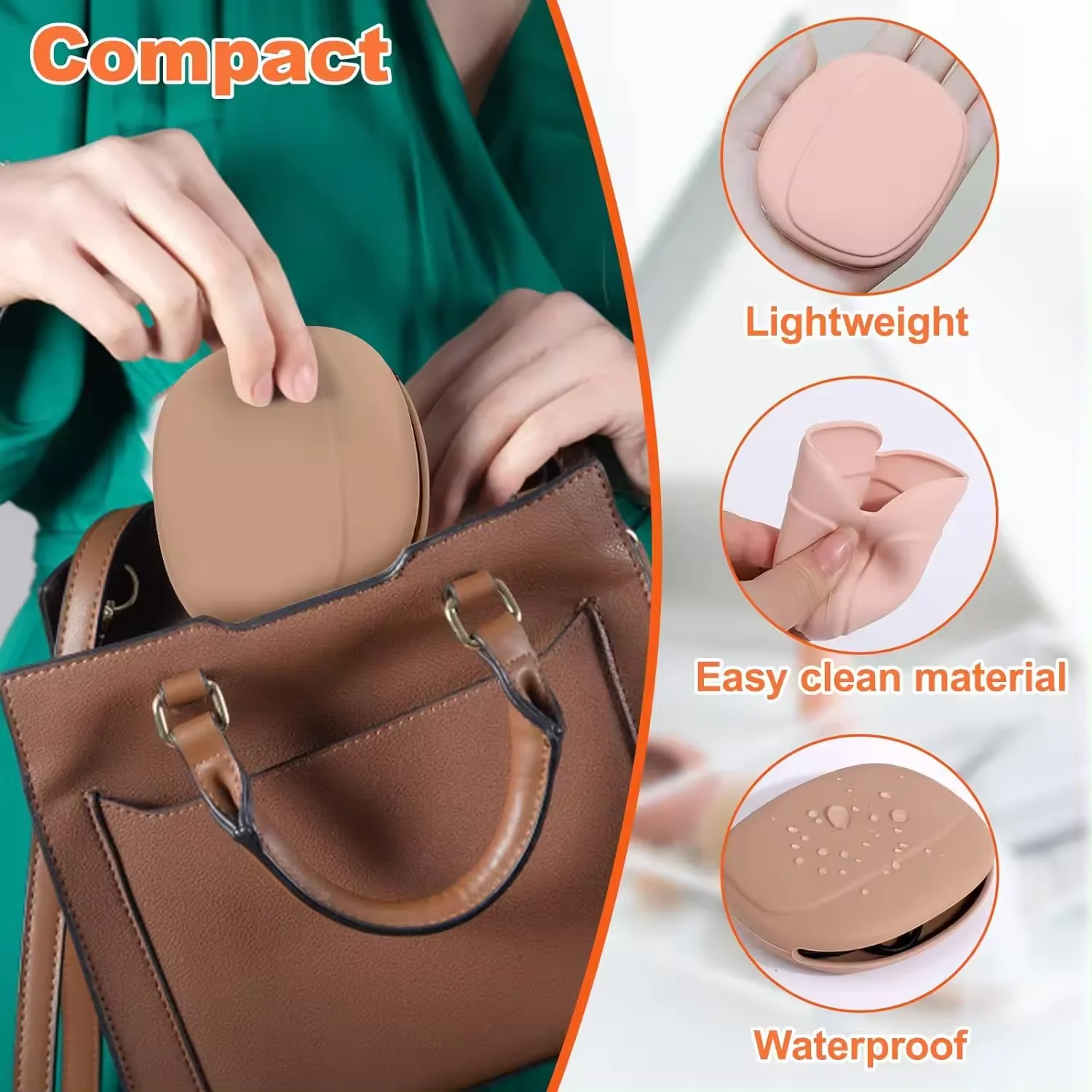 Hot Selling Portable Silicone Storage Box Key USB Drive Sports Bluetooth Earphone Data Wire Storage Bag