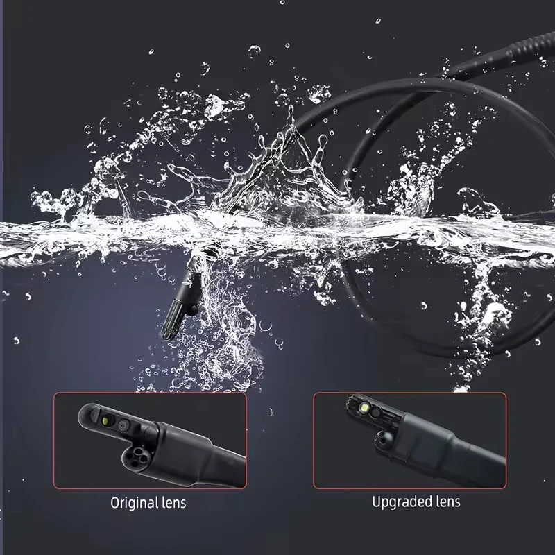 HD DIY Vehicle Evaporator Pressure Wash Endoscope Borescope Ralcam Q3 Car Air Conditioner Visual Cleaning Gun