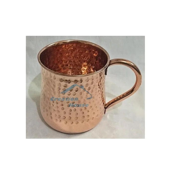 2020 Hot Selling Pure Copper Hammered Moscow Mule Mugs
