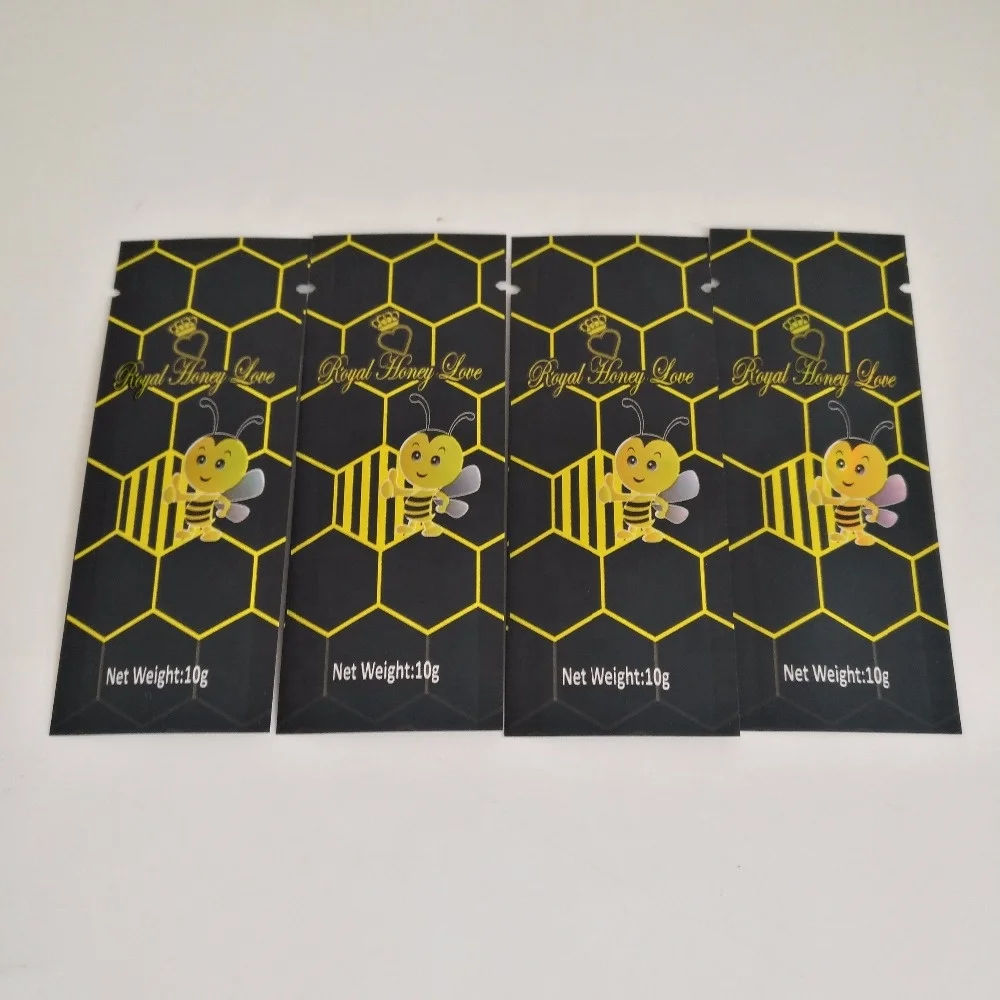 Digital Print Honey Sachets Packing Roll Film Manufacturers Honey Packets Laminate Film Roll Food Packaging Plastic Roll Film