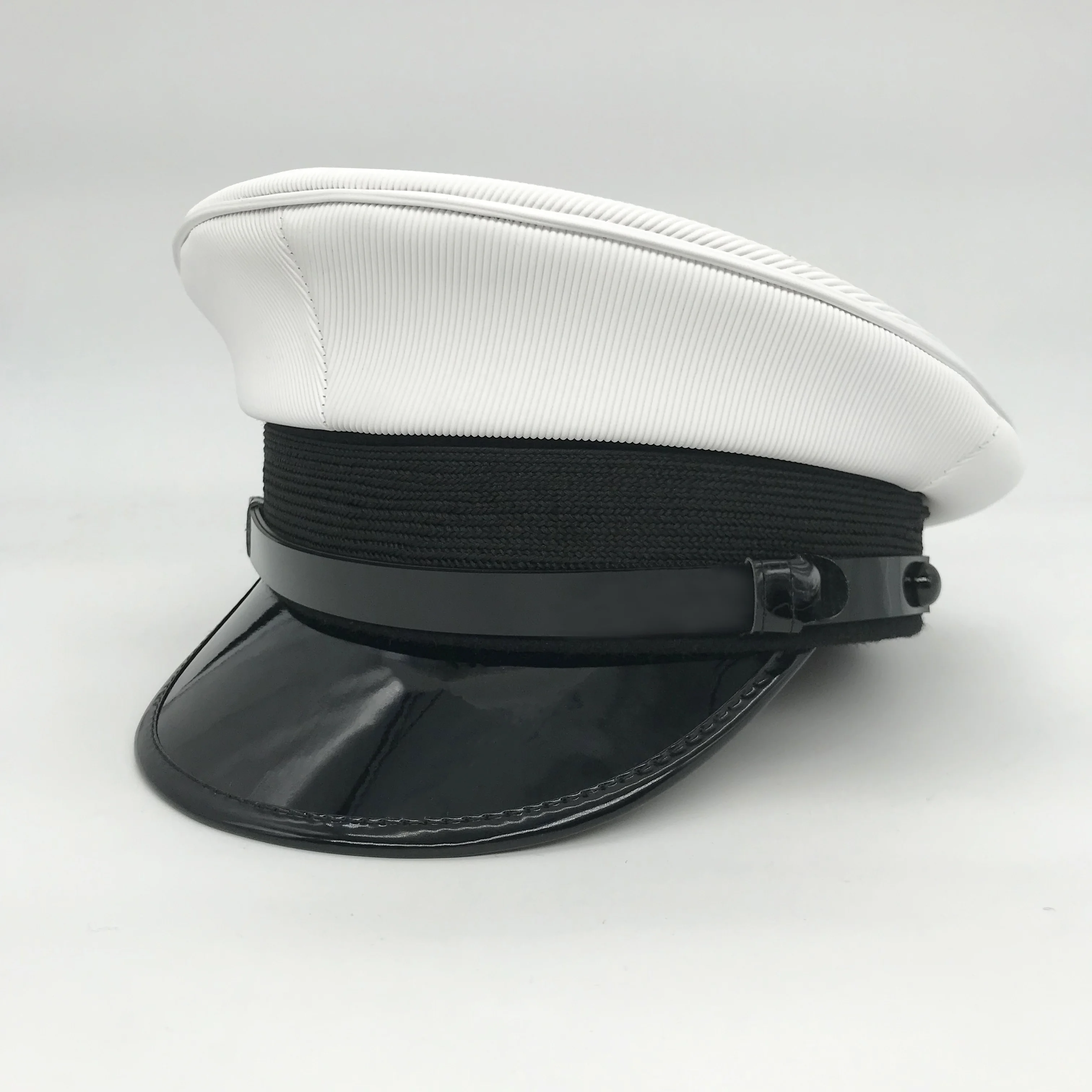 Professional Design Adult Sailor Hat Admiral Hat Custom Navy White Captain Hats For Party Accessories