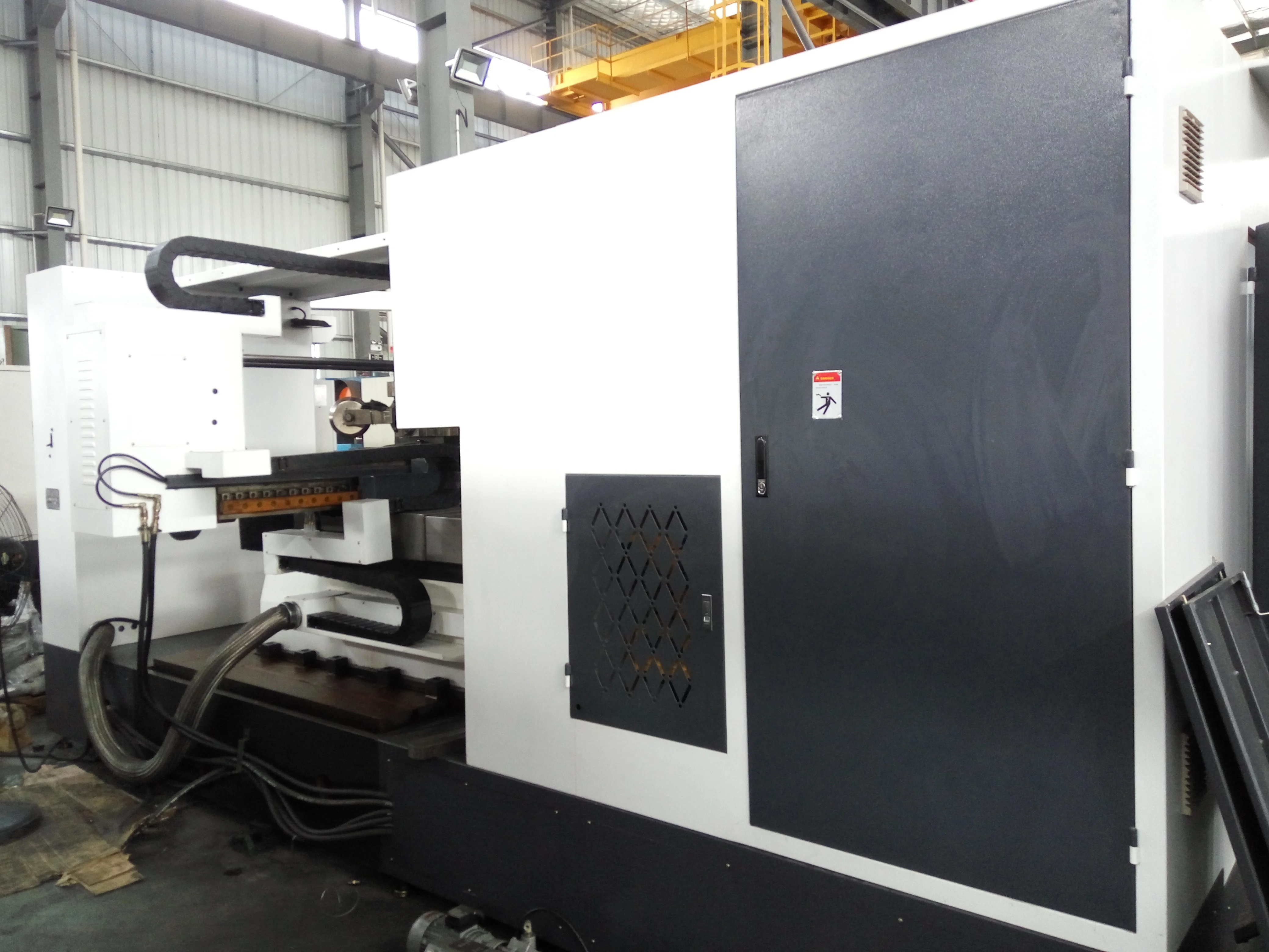 cnc metal spinning machine for aluminum pot and container