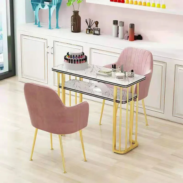 Professional Rolling Nail Station With Table made in China