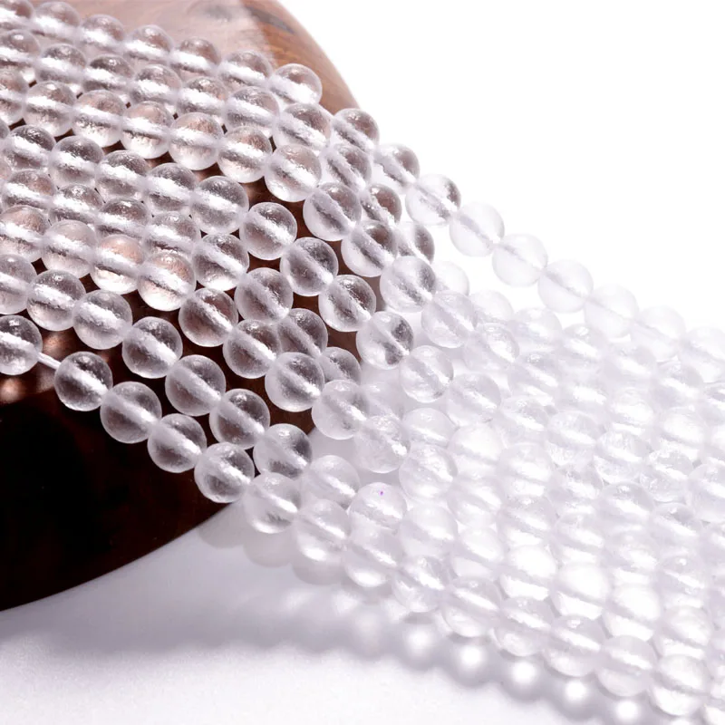 
Matte White Energy Heal Stone Beads Czech Meteorite Crystal Glass Round Beads for Jewelry Making DIY Bracelet Earrings 15inch 