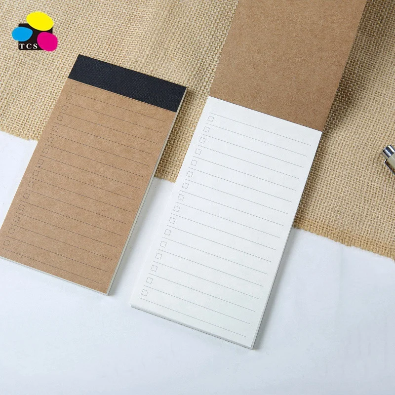 Stationery office supplies Pocket notebooks to do list planners Lined pages Plain paper line pages diary