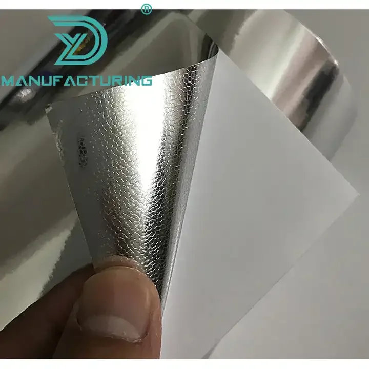 High stretchable Air Bubble Free Gold Chrome Mirror Vinyl Wrap Film Sticker Sheets