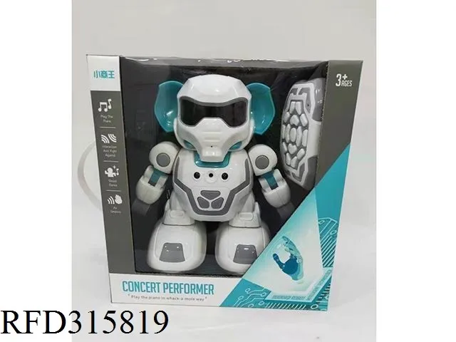 Newest item 2.4G electric intelligent mini fight rc soccer robot