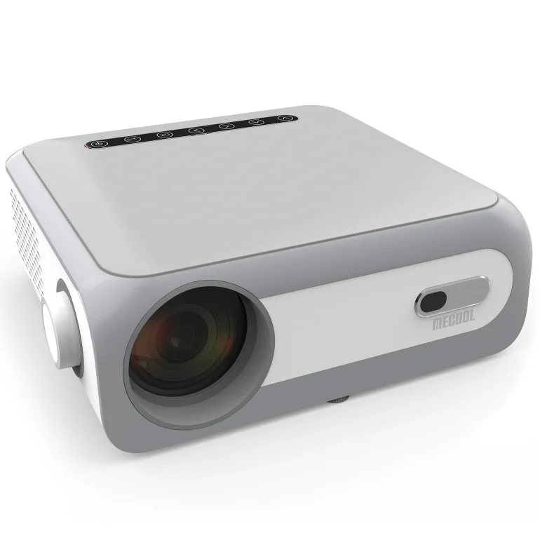 10000 Lumens MECOOL  KP1 1080P Mini 3D Android  TV Stick with Netflix Home LCD  Smart Flyin Projector