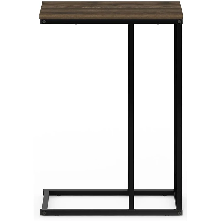 Portable Laptop C Shaped End Side Table