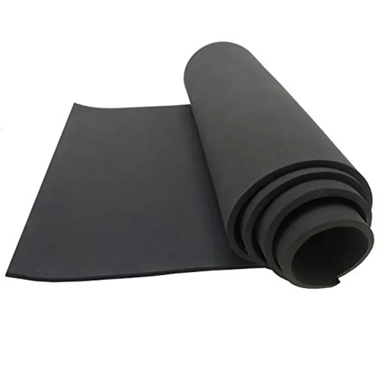 Self-Adhesive High Density Close Cell Foam Insulation Neoprene Sheets Shock Absorption EPDM/CR/EVA Rubber Foam Sheet/Roll
