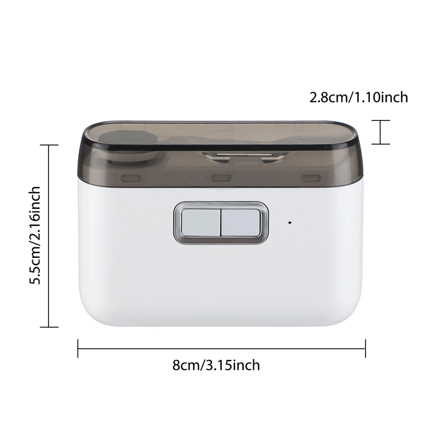 Electric Nail Clippers with light Automatic Polishing Trimmer Fingernail Baby Nail Cutter Adult Rechargeable Nail Grinding Care