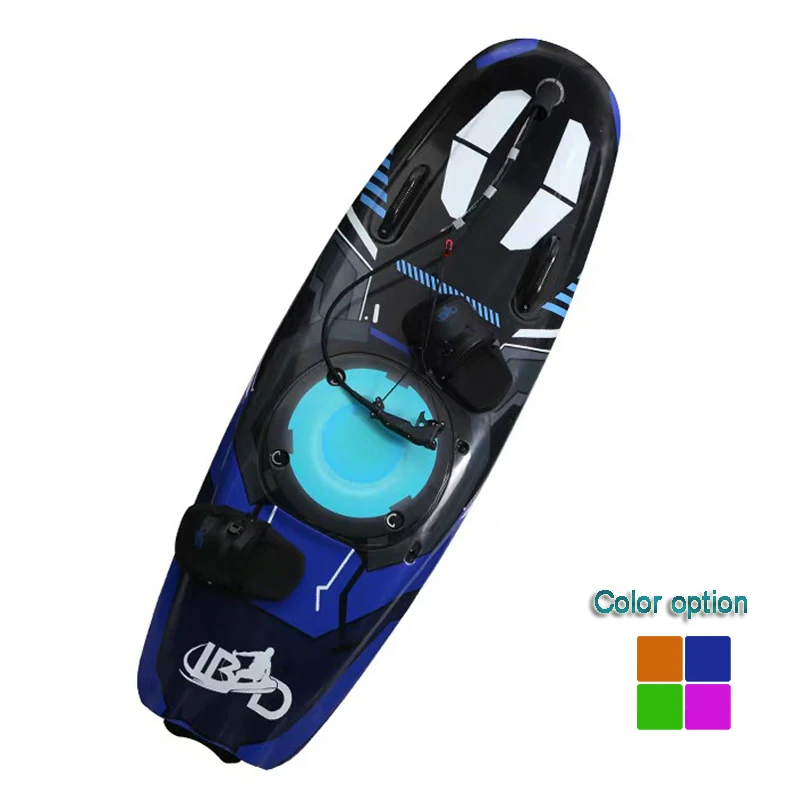 Adult Electric Surfboard Wave Jet Hydrofoil Surfboard 118CC Two Stroke Water Cooler Engine Carbon Fiber Plate CF Motor Surfboard