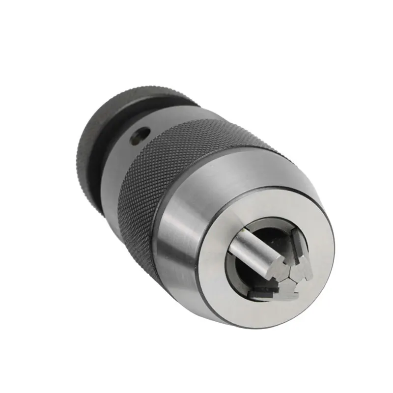 3 Jaws Precision Keyless Drill Chuck Arbor 1-10mm 1-13mm 1-16mm 2-20mm B12 B16 B18 B22 Self Tightening Keyless Drill Chuck