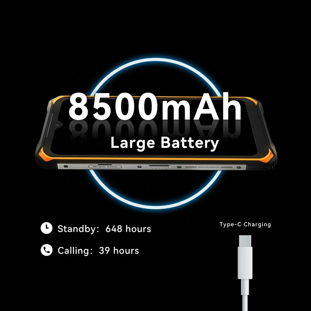 Dorland EX_08 8000mAh android 10 8+128G rugged industrial intrinsically safe 4G mobile phone