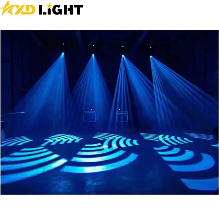 Professional Stage Beam Spot Wash Frame 4in1 Light LED Moving Head Light Framing Events Light