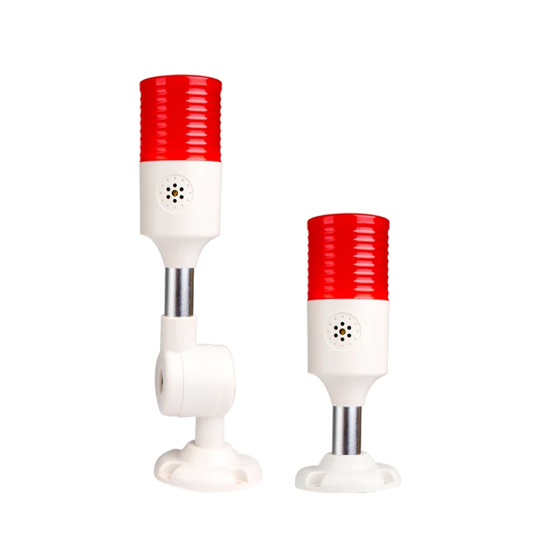 NHM Wholesale Single layer signal lamp 12V 24V led condition signal light for CNC machine tool warning light