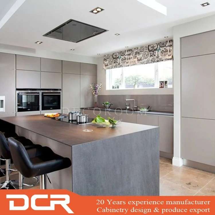 Modern style customized kitchen joinery furniture set with carcase countertop drawer door